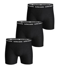 Björn Borg meeste bokserid 3pk, must price and information | Underwear for men | hansapost.ee