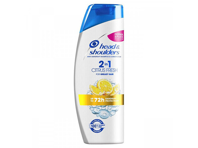Kõõmavastane šampoon ja palsam 2in1 Citrus Fresh, 360ml цена и информация | Šampoonid | hansapost.ee