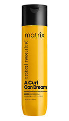 Šampoon lainelistele ja lokkis juustele Total Results A Curl Can Dream, 300 ml hind ja info | Matrix Parfüümid, lõhnad ja kosmeetika | hansapost.ee