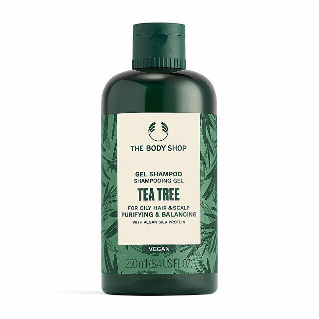 Šampoon rasustele juustele The Body Shop Tea Tree, 250 ml цена и информация | Šampoonid | hansapost.ee