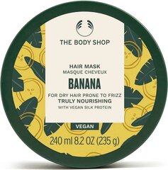 Toitev juuksemask The Body Shop Banana, 240 ml цена и информация | Бальзамы, кондиционеры | hansapost.ee