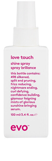 Juuksesprei EVO Love Touch Shine Spray, 100 ml цена и информация | Palsamid | hansapost.ee