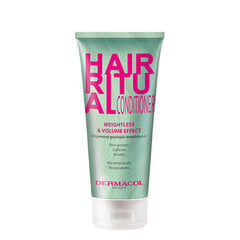 Palsam Dermacol Hair Ritual Weightless & Volume Conditioner, 200 ml цена и информация | Бальзамы | hansapost.ee