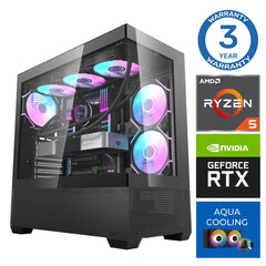 Intop Aqua Ryzen 5 7600X 16GB DDR5 1TB SSD M.2 NVME RTX4070 Super 12GB no-OS hind ja info | Lauaarvutid | hansapost.ee