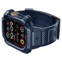 Spigen Rugged Armor Pro case for Apple Watch Ultra 1 | 2 (49 mm) - navy blue цена и информация | Аксессуары для смарт-часов и браслетов | hansapost.ee