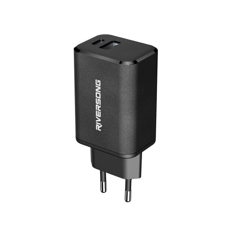 Riversong PowerKub G65 65W 1x USB 1x USB-C, AD96-EU цена и информация | Laadijad mobiiltelefonidele | hansapost.ee