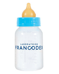 Бутылочка для кормления щенков и котят + 2 соски Francodex, 120 мл цена и информация | Миски, ящики для корма | hansapost.ee