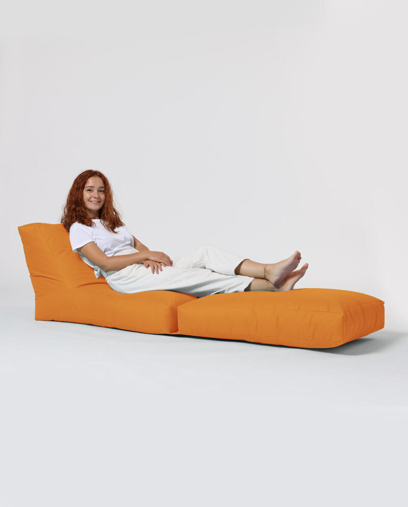 Kott-tool Siesta Sofa Bed Pouf, oranž hind ja info | Kott-toolid, tumbad, järid | hansapost.ee