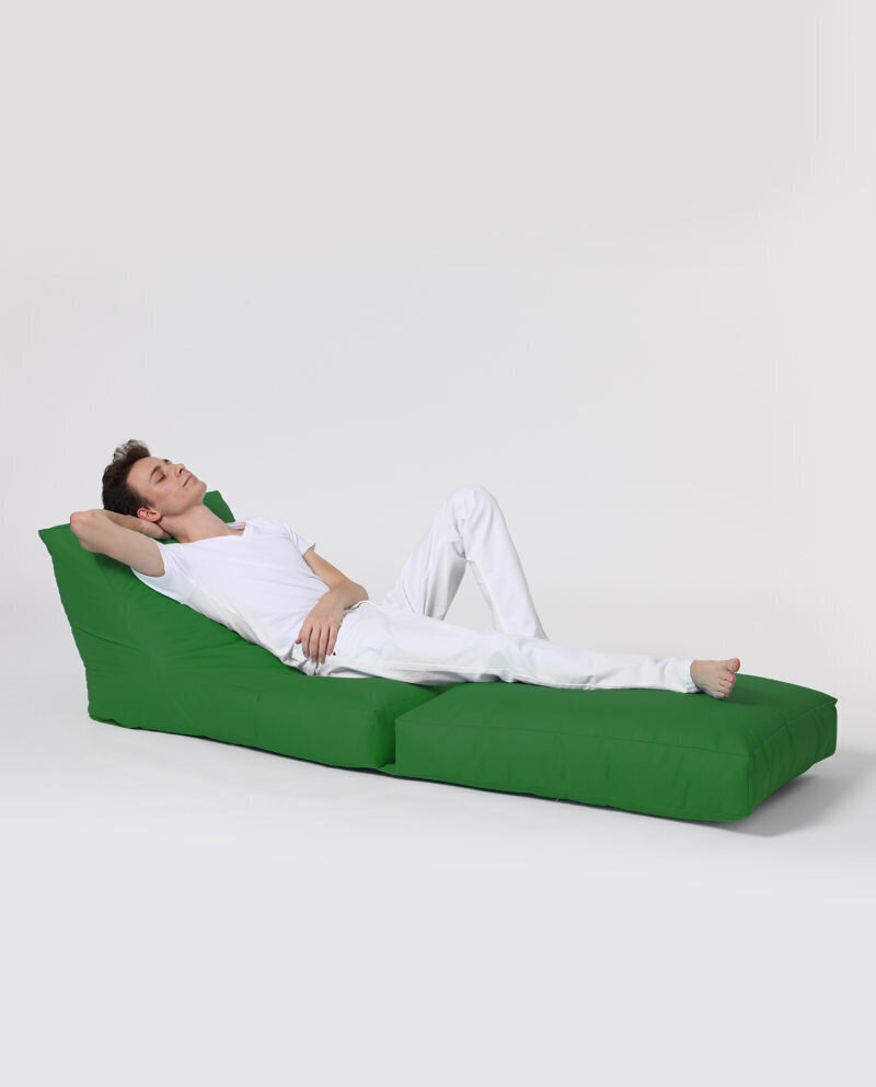 Kott-tool Siesta Sofa Bed Pouf, roheline hind ja info | Kott-toolid, tumbad, järid | hansapost.ee