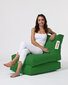 Kott-tool Siesta Sofa Bed Pouf, roheline hind ja info | Kott-toolid, tumbad, järid | hansapost.ee