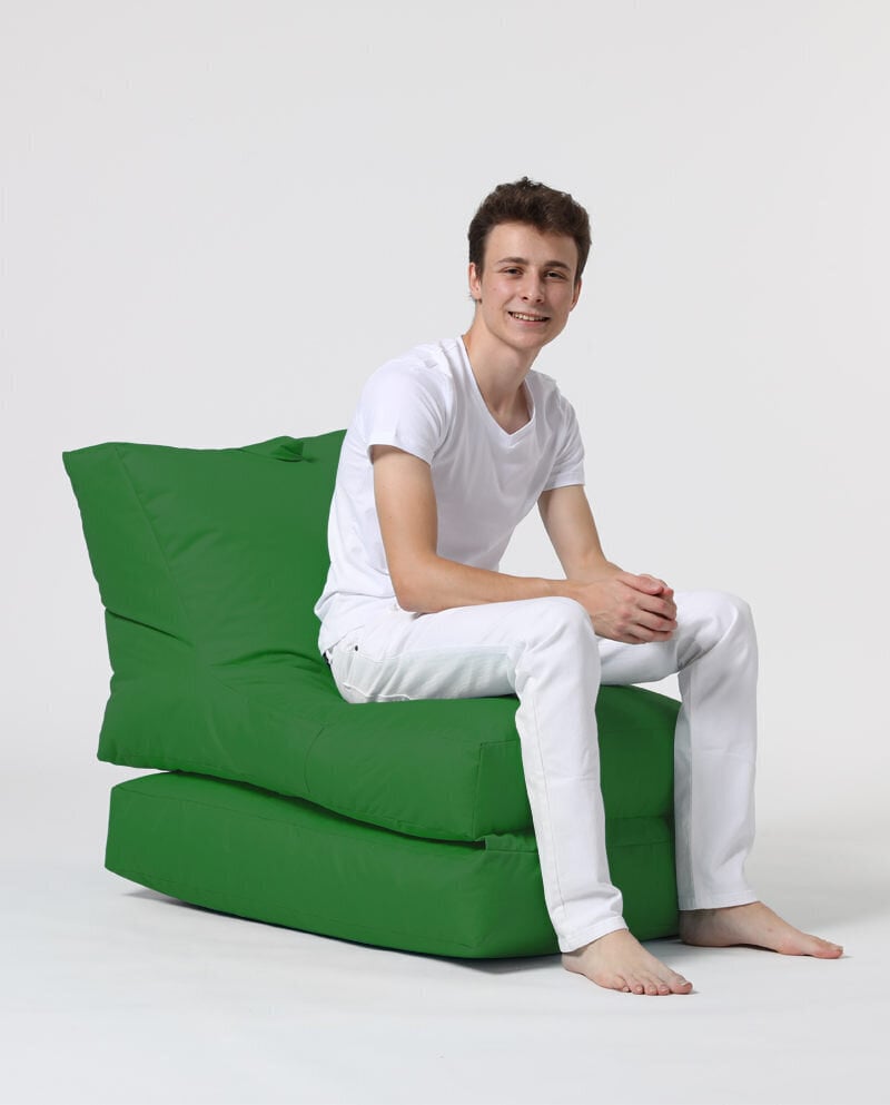 Kott-tool Siesta Sofa Bed Pouf, roheline цена и информация | Kott-toolid, tumbad, järid | hansapost.ee