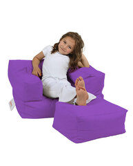 Kott-tool Kids Single Seat Pouffe, lilla цена и информация | Кресла-мешки и пуфы | hansapost.ee