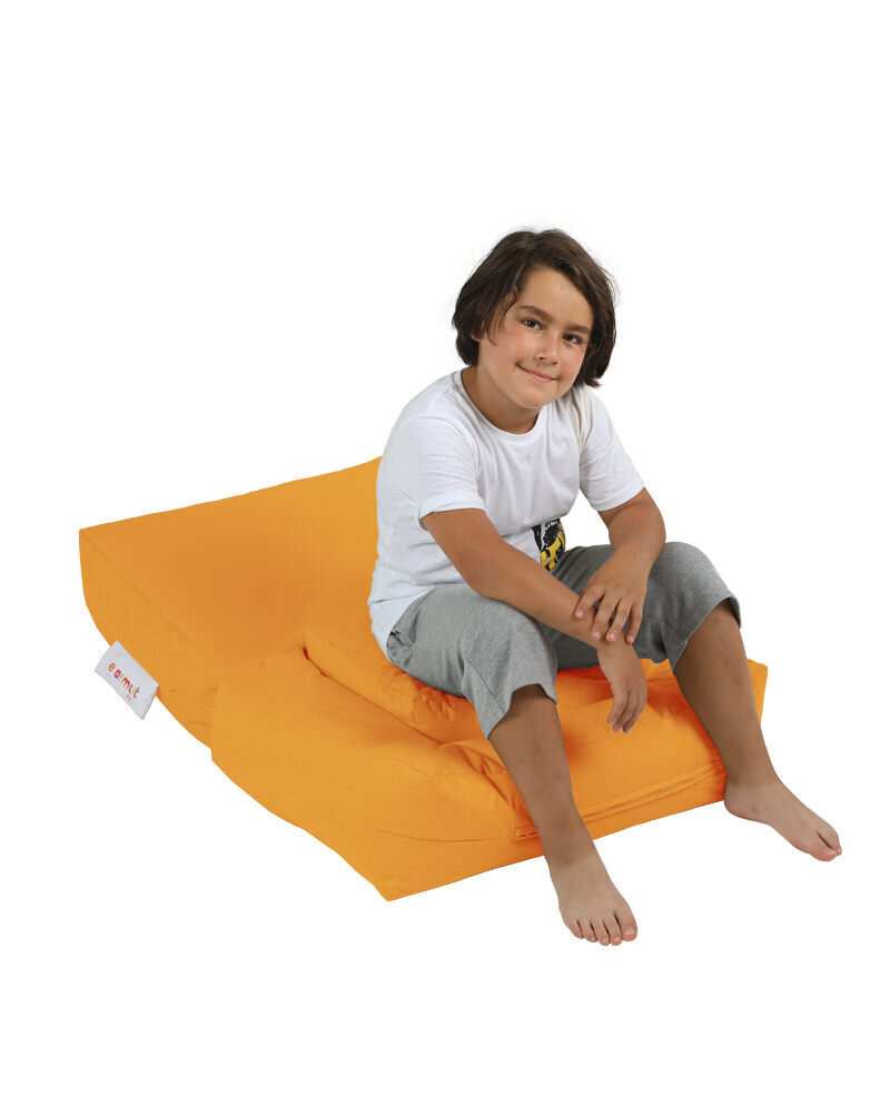 Kott-tool Kids Single Seat Pouffe, oranž price and information | Kott-toolid, tumbad, järid | hansapost.ee