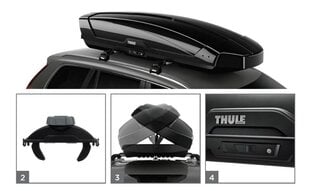 Багажный бокс на крышу автомобиля Thule Motion XT XXL, черный цена и информация | Багажники на крышу | hansapost.ee