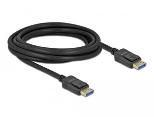 Delock, DisplayPort 2.0, 3 m цена и информация | Кабели и провода | hansapost.ee