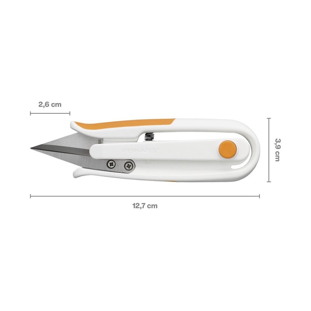 Fiskars keermelised käärid, 12 cm цена и информация | Köögitarbed | hansapost.ee