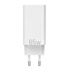 Wall charger EU 2xUSB-C(65W|30W) USB-A(30W) Vention, FEDW0-EU, 2.4A, PD 3.0 цена и информация | Зарядные устройства для телефонов | hansapost.ee