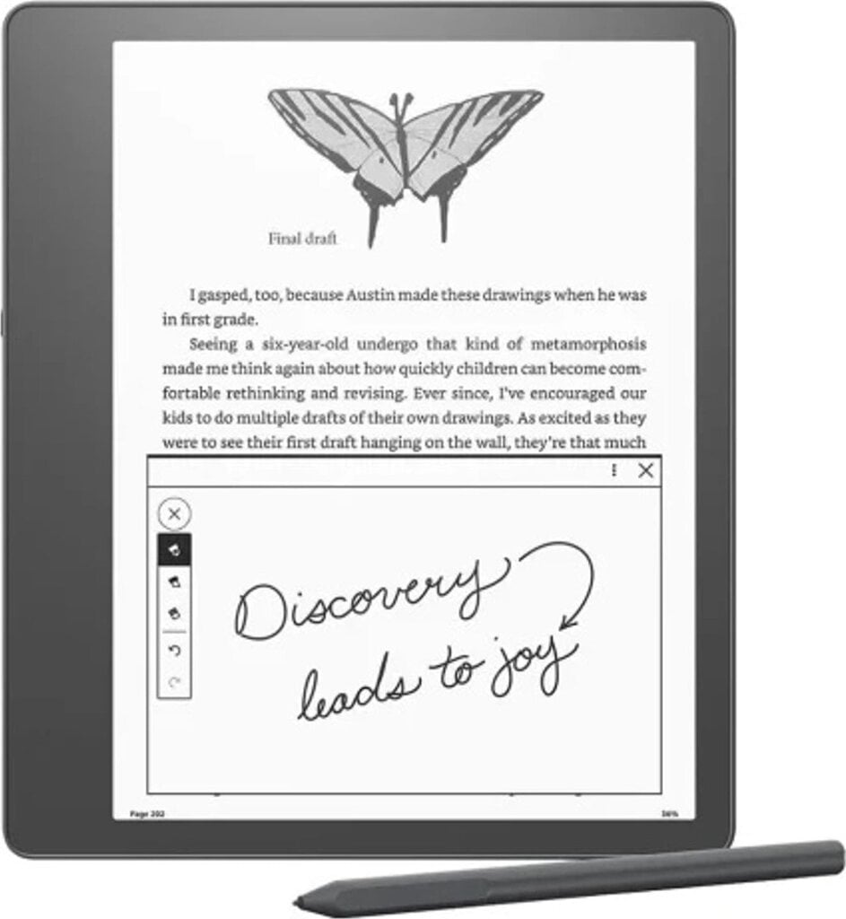 Amazon Kindle Scribe Grey (B09BSGFTHY) hind ja info | E-lugerid | hansapost.ee