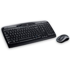 Клавиатура и беспроводная мышь Logitech MK330 цена и информация | Клавиатура с игровой мышью 3GO COMBODRILEW2 USB ES | hansapost.ee