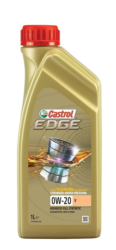 Castrol Edge Titanium FST 0W-20 V mootoriõli, 1L цена и информация | Mootoriõlid | hansapost.ee