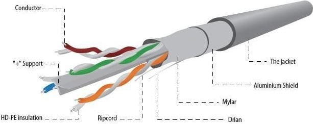 Gembird, Ftp, 100 m hind ja info | Juhtmed ja kaablid | hansapost.ee