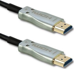 Qoltec 50472 HDMI v.2.0 A male | A male | AOC | 20m цена и информация | Кабели и провода | hansapost.ee