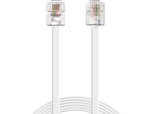 Sandberg, RJ11, 1,8 m hind ja info | Juhtmed ja kaablid | hansapost.ee