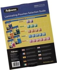 Вкладыши для ламинирования Fellowes A3 80, 100 шт. цена и информация | Канцелярские товары | hansapost.ee