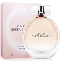 Calvin Klein Sheer Beauty EDT naistele 30 ml hind ja info | Parfüümid naistele | hansapost.ee