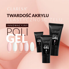 лак для ногтей - claresa poli gel peach, 30 г цена и информация | Оборудование для маникюра и педикюра | hansapost.ee