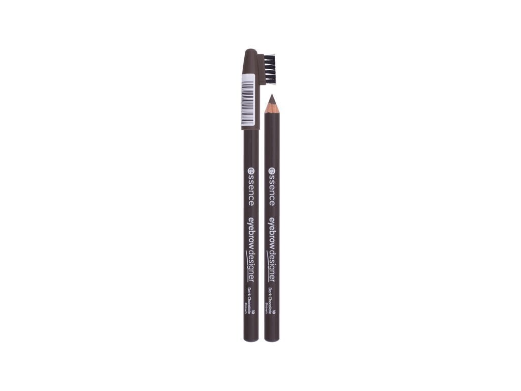 Kulmupliiats Essence Eyebrow Designer N 10-tumeda šokolaadipruun, 1 g цена и информация | Kulmupliiatsid, -puudrid ja -värvid | hansapost.ee