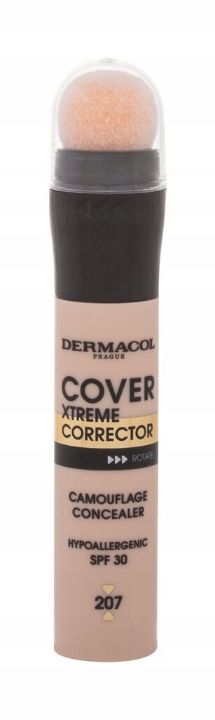 Peitepulk Dermacol Cover Xtreme SPF 30, toon 207, 8 g цена и информация | Jumestuskreemid ja puudrid | hansapost.ee