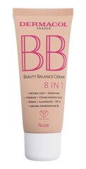 BB kreem Dermacol BB Beauty Balance Cream 8 IN 1 2 Nude, 30 ml hind ja info | Jumestuskreemid ja puudrid | hansapost.ee
