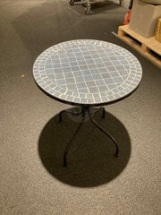 Уличный столик Mosaic, черный цена и информация | Садовые столы и столики | hansapost.ee