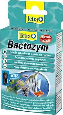 Veepuhastaja Tetra Bactozym, 10 tk hind ja info | Akvaariumid ja lisatarvikud | hansapost.ee