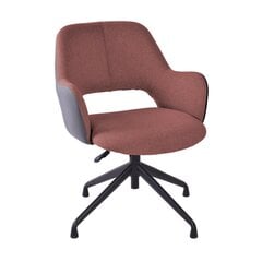 Task chair KENO without castors, dark pink/grey цена и информация | Офисные кресла | hansapost.ee