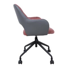 Task chair KENO with castors, dark pink/grey цена и информация | Офисные кресла | hansapost.ee