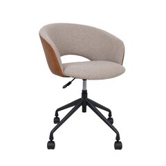 Task chair KARINA with castors, beige/light brown цена и информация | Офисные кресла | hansapost.ee