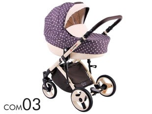 Universaalne lapsevanker Lonex Comfort Standart 2in1, COM03 purple hind ja info | Vankrid, jalutuskärud | hansapost.ee