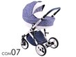 Universaalne lapsevanker Lonex Comfort Standart 2in1, COM07 blue цена и информация | Vankrid, jalutuskärud | hansapost.ee