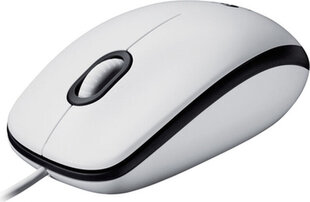 Компьютерная мышь Logitech M100 White цена и информация | Компьютерные мыши | hansapost.ee