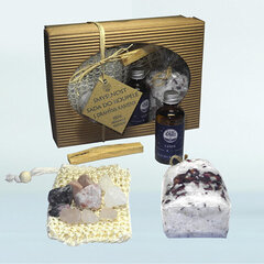 Подарочный набор Vitality для женщин: минеральные камни, 20 г + масло для тела, 50 мл + палочка Palo Santo + ванная соль, 200 г цена и информация | Кремы, лосьоны для тела | hansapost.ee