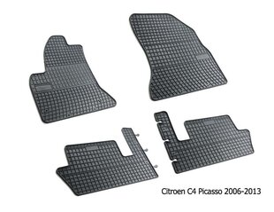 Kummimatid CITROEN C4 PICASSO 2006-2013 цена и информация | Модельные резиновые коврики | hansapost.ee