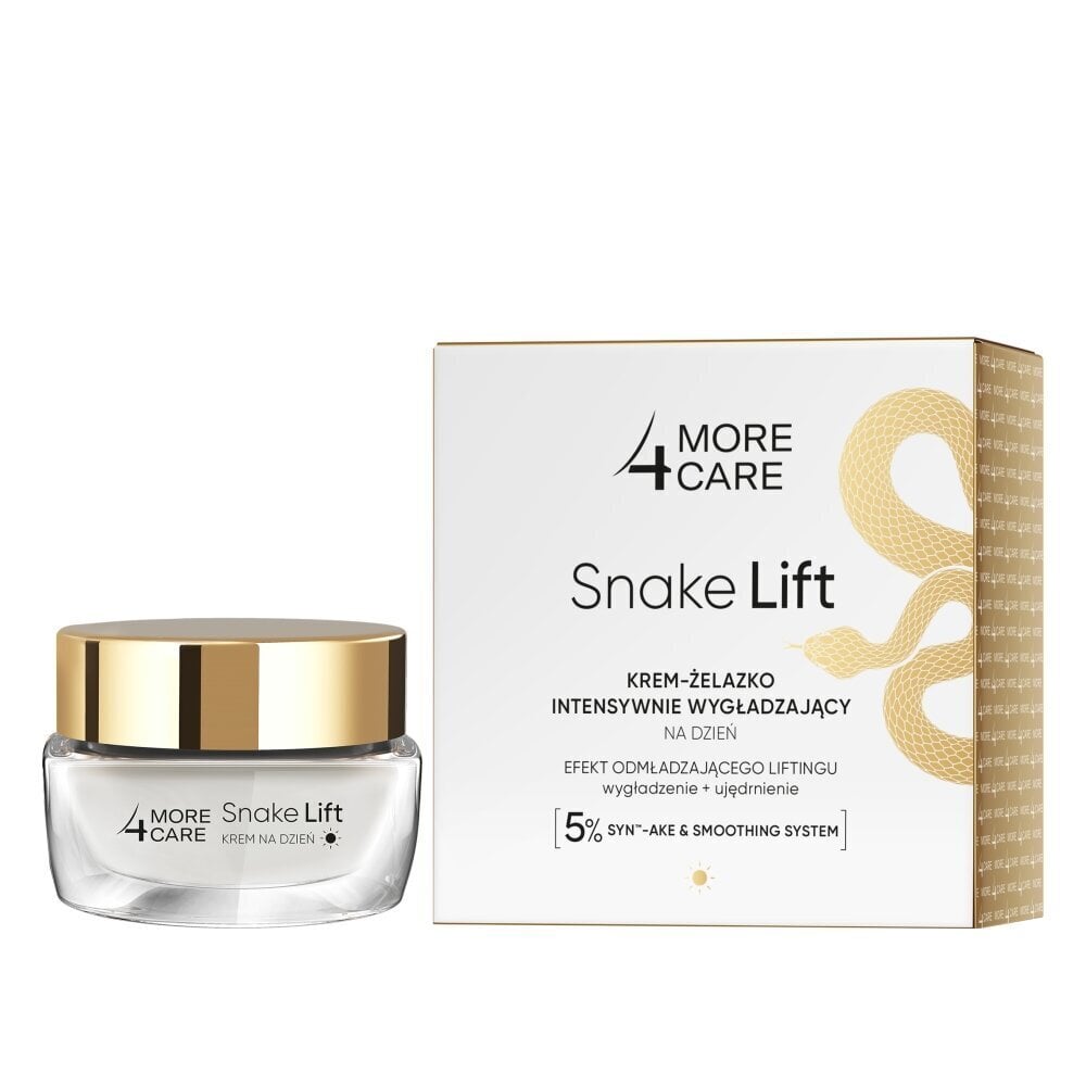 Päevakreem küpsele nahale More4Care Snake Lift, 50 ml hind ja info | Näokreemid | hansapost.ee