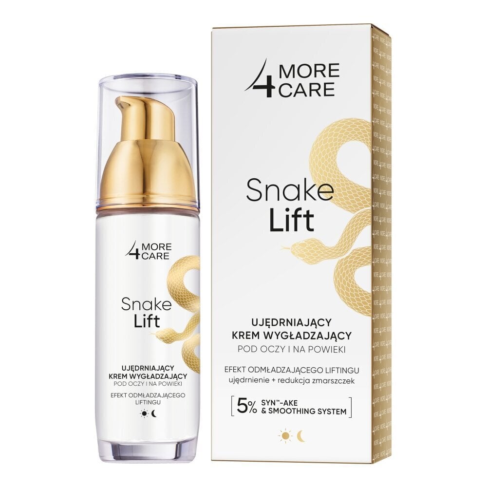 Silmaümbruskreem küpsele nahale More4Care Snake Lift, 35 ml цена и информация | Silmakreemid ja seerumid | hansapost.ee