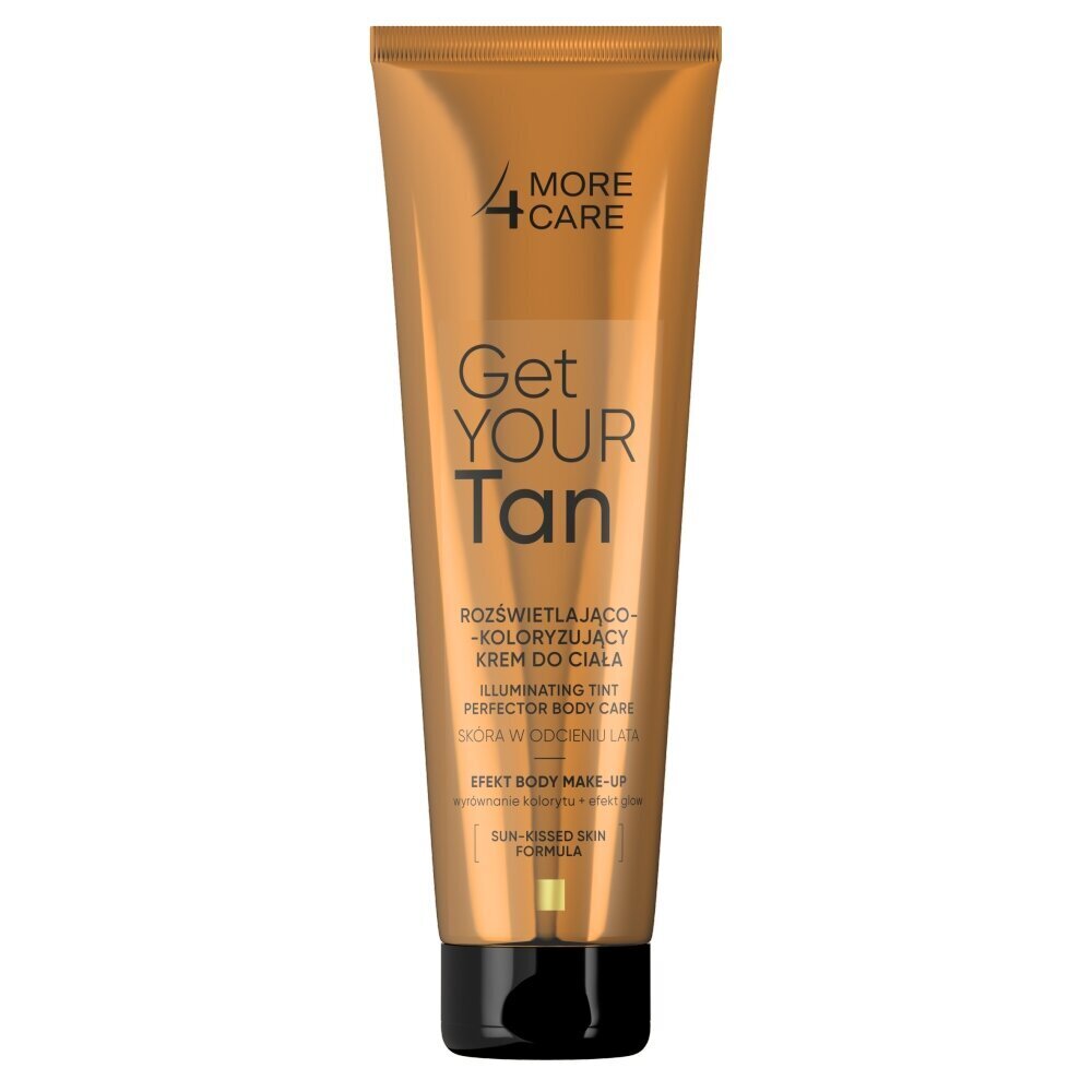 Kehakreem More4Care Get Your Tan, 100 ml hind ja info | Kehakreemid, kehaõlid ja losjoonid | hansapost.ee
