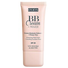 BB крем PUPA BB Cream + Primer SPF20 002 Natural, 30 мл цена и информация | Кремы для лица | hansapost.ee