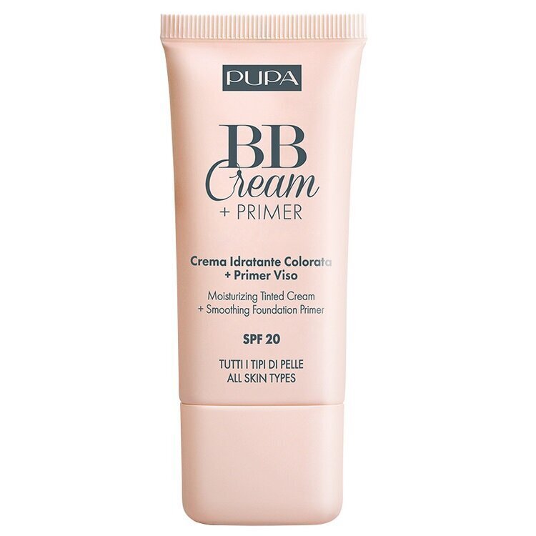 BB kreem Pupa BB Cream + Primer SPF20 002 Natural, 30 ml hind ja info | Näokreemid | hansapost.ee