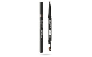 Kulmupliiats Pupa Full Eyebrow Pencil 004 Extra Dark, 0.2 g hind ja info | Kulmupliiatsid, -puudrid ja -värvid | hansapost.ee