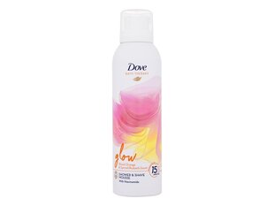 Duši- ja raseerimisgeel Dove Mousse Glow&amp;Shave, 200 ml hind ja info | Dove Kehahooldustooted | hansapost.ee
